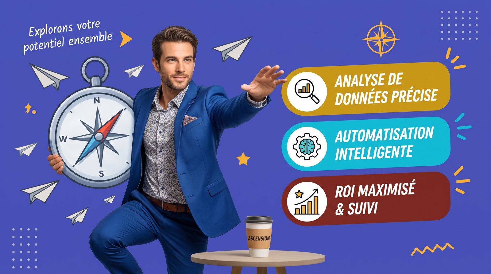 Webmarketing pour hôtels et restaurants : analyse précise des données, automatisation et retour sur investissement suivi