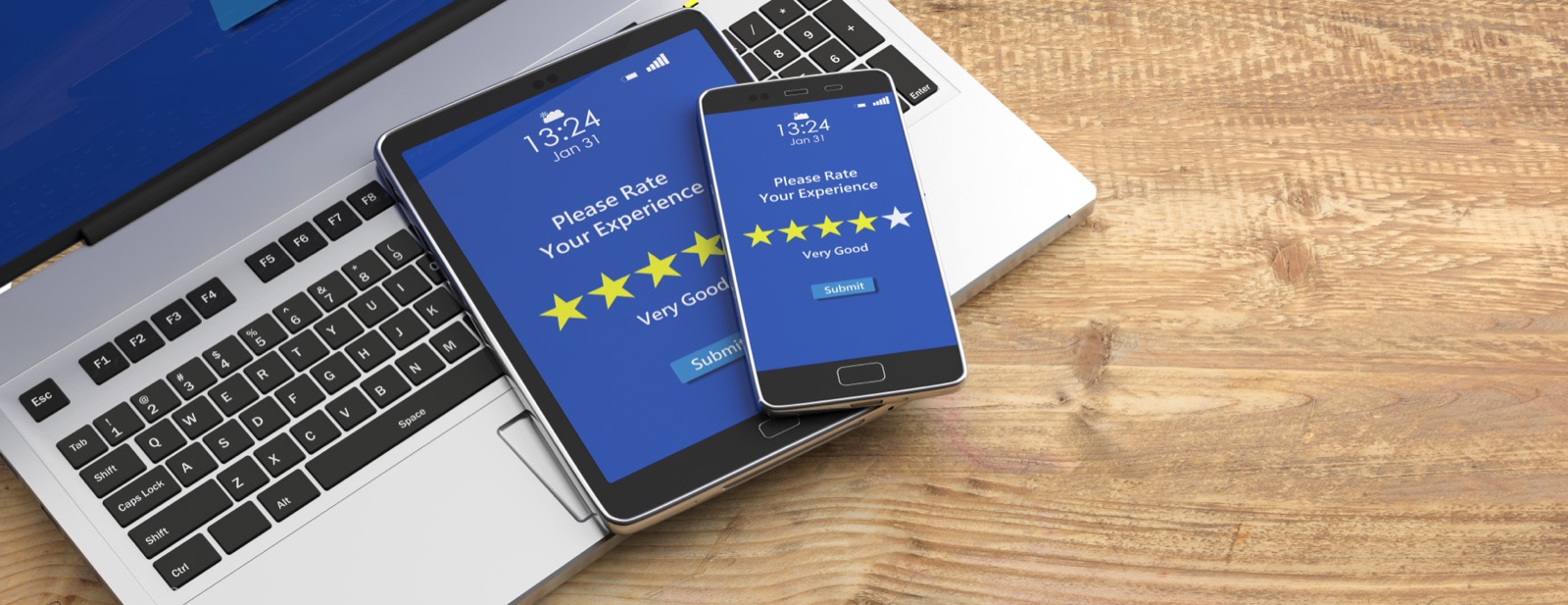 Please rate your experience : les avis clients sur tous les écrans