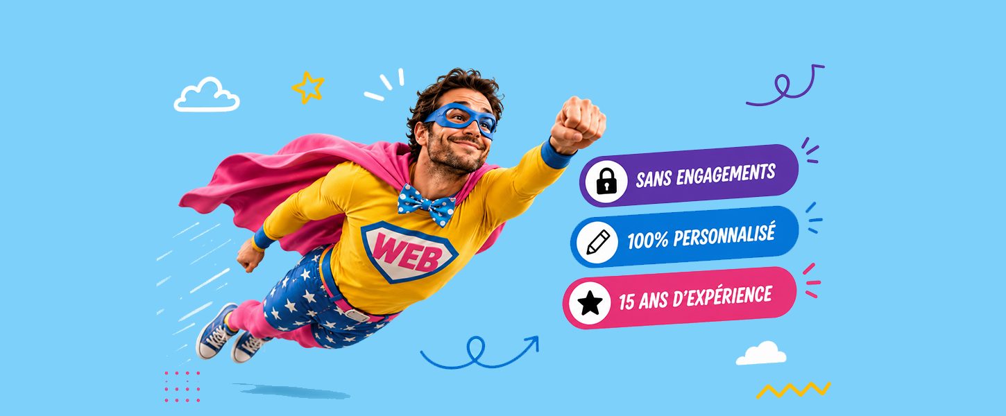 Sans engagement, 100 % personnalisé, 15 ans d’expérience
