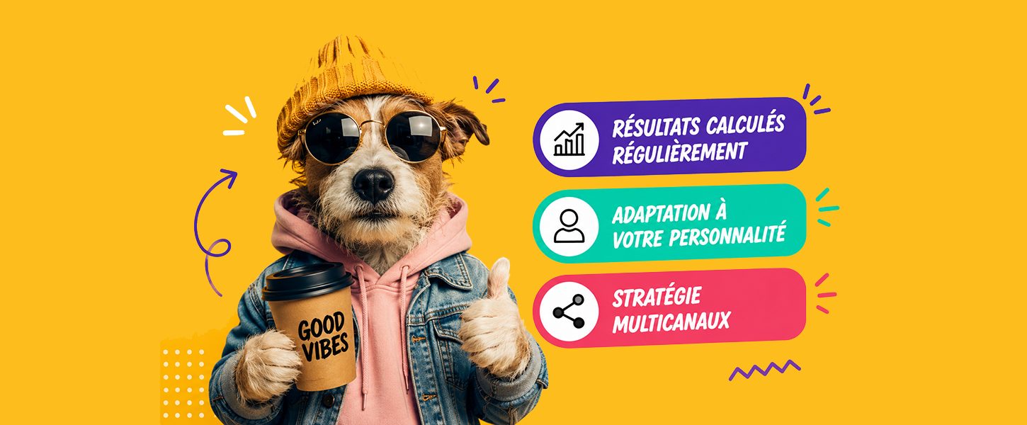 Résultats calculés régulièrement, adaptation à votre personnalité, stratégie multicanaux