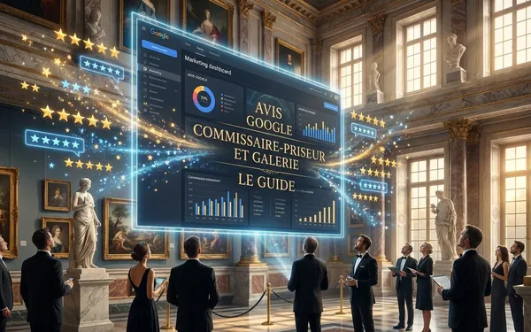 Avis Google : commissaire-priseur et galerie, le guide
