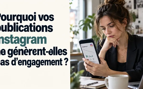 Engagement Instagram : pourquoi vos publications ne génèrent-elles pas de réactions ?