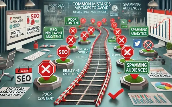 Les Erreurs à Éviter en Webmarketing : Guide pour Débutants 🚨📈