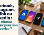 Vignette de l’article récent « Facebook, Instagram, TikTok ou LinkedIn : quel réseau social choisir pour son entreprise ? »