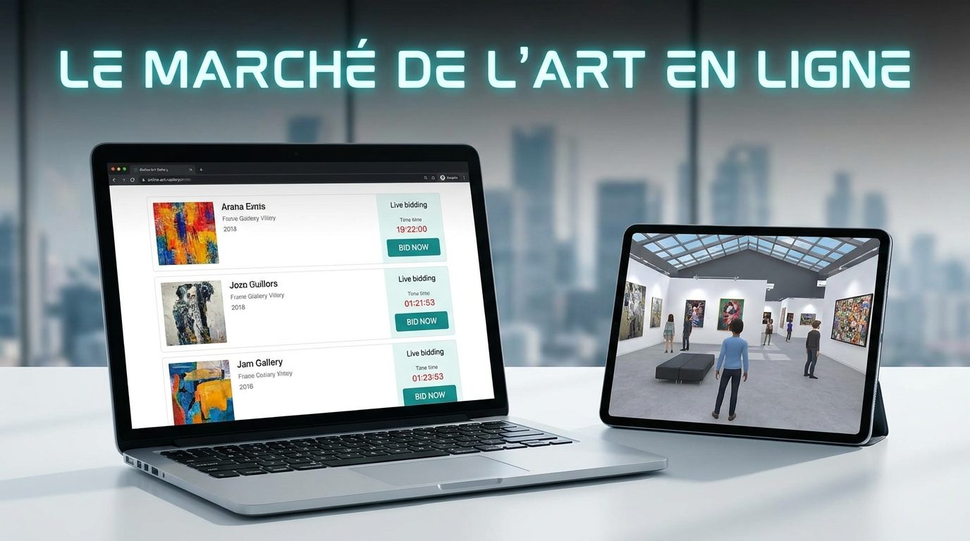 Fiche de lot : la description d’œuvre qui se trouve : illustration de l’article (référencement)