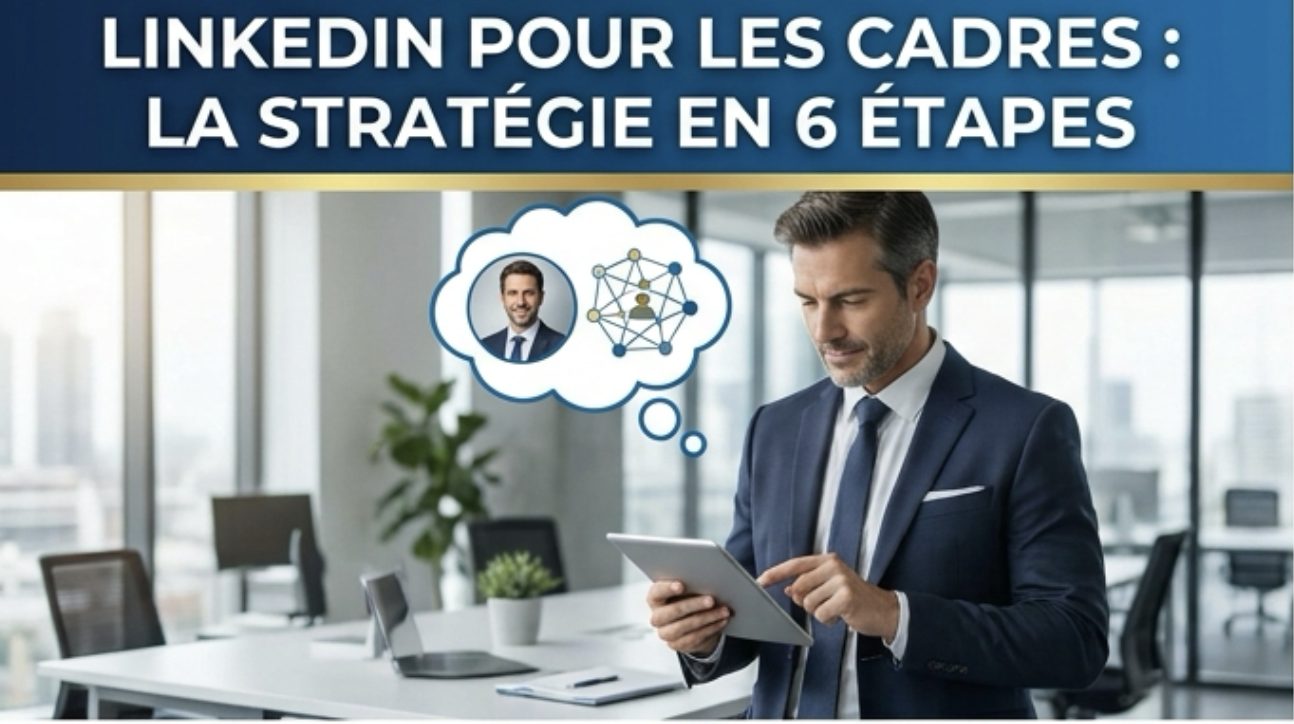 LinkedIn pour dirigeant : la stratégie en 6 étapes LinkedIn pour dirigeant : la stratégie en 6 étapes : illustration de l’article (prospection & fidélisation)