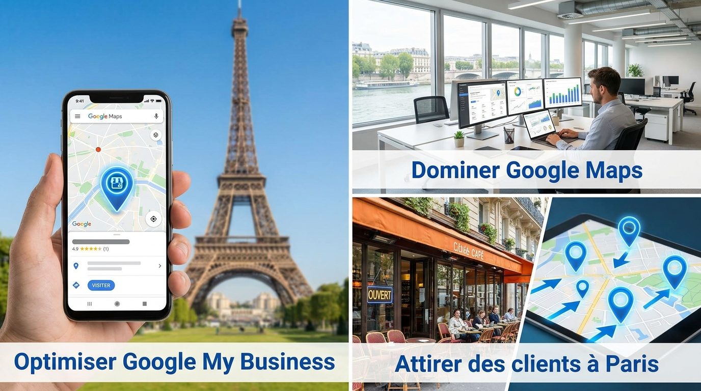 Référencement local : apparaître sur Google Maps à Paris et en Île-de-France Référencement local : apparaître sur Google Maps à Paris et en Île-de-France : illustration de l’article (référencement)