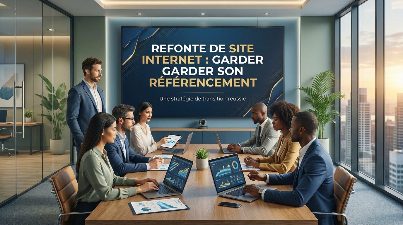 Refonte de site internet : garder son référencement : illustration de l’article (référencement)