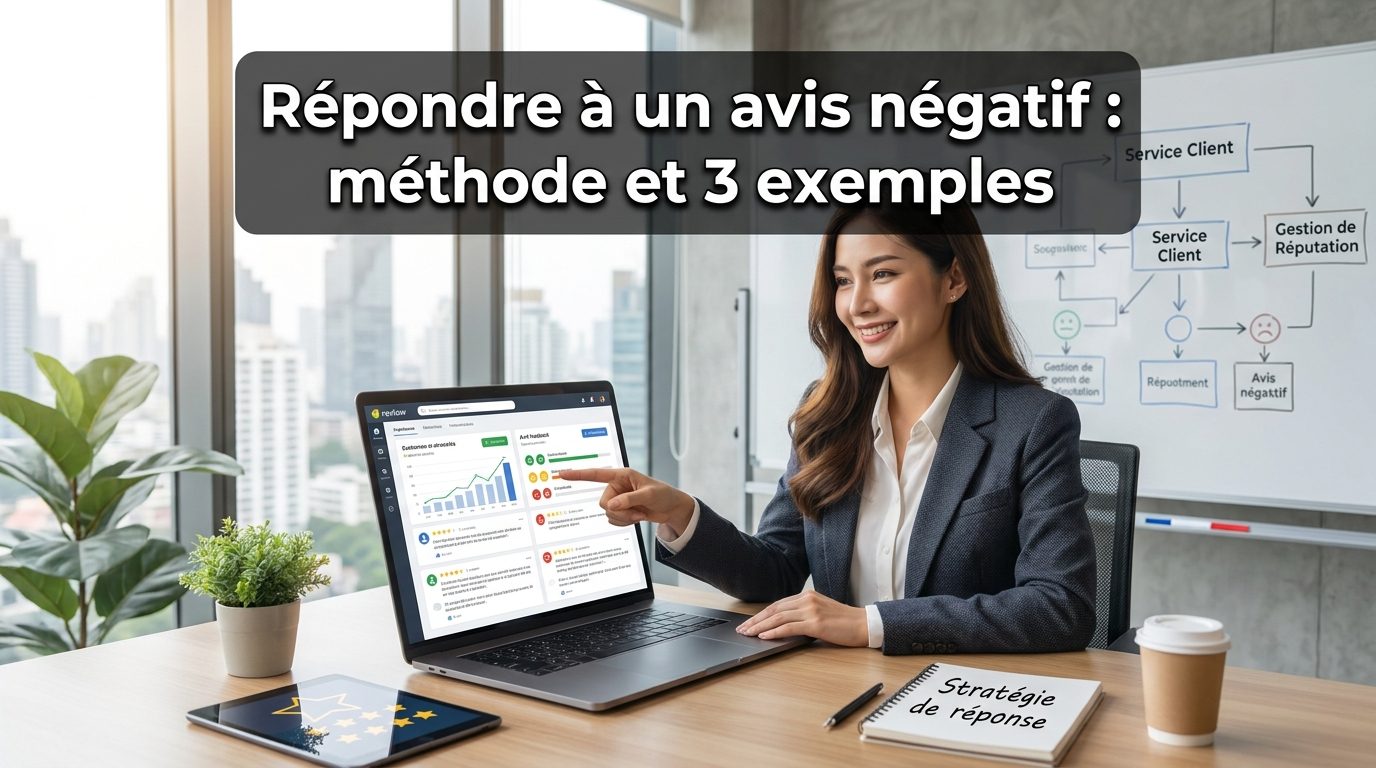 Répondre à un avis négatif : méthode et 3 exemples : illustration de l’article (commentaires clients)