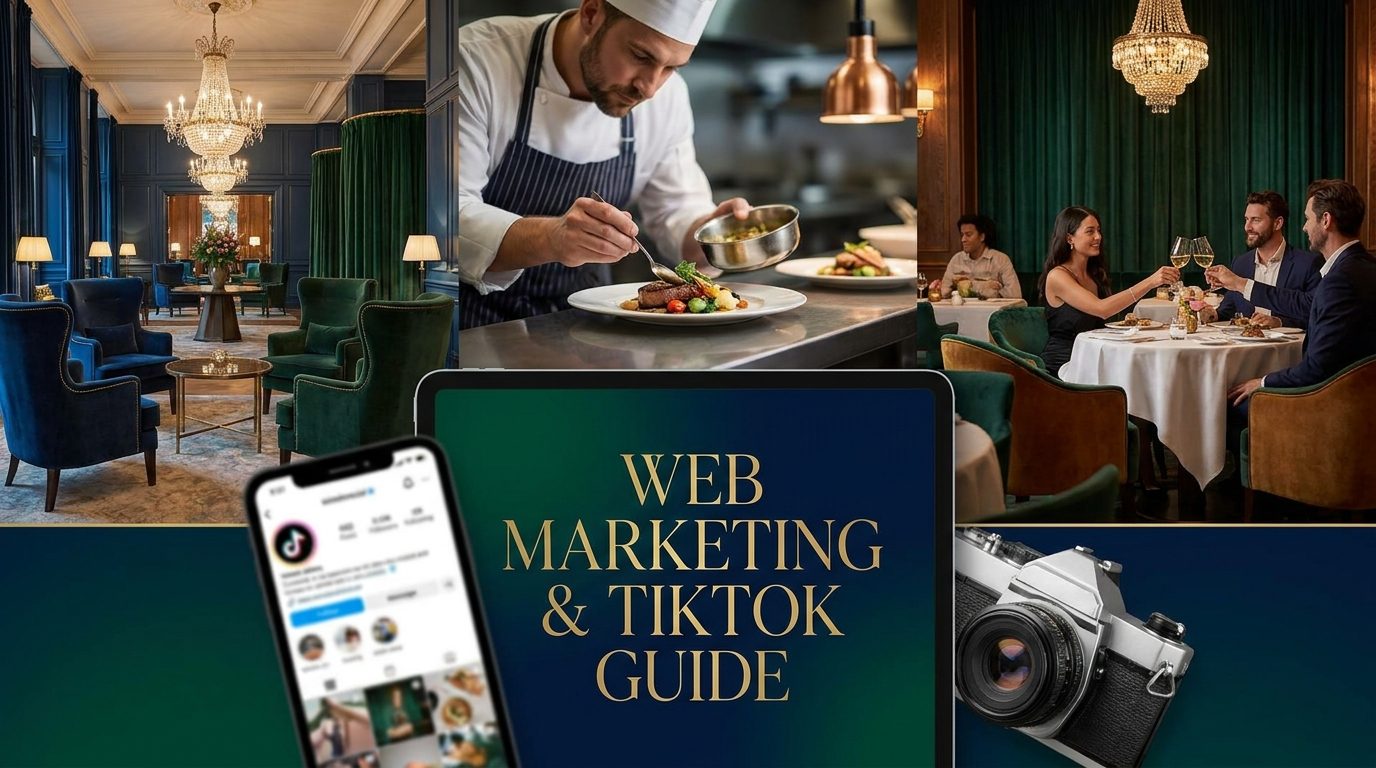 TikTok pour restaurant et hôtel : le guide pratique : illustration de l’article (réseaux sociaux)